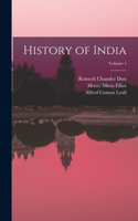 History of India; Volume 1