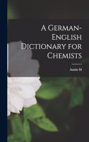 German-English Dictionary for Chemists