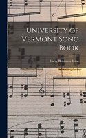 University of Vermont Song Book