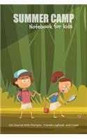 SUMMER CAMP Notebook for kids