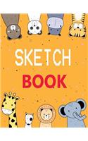 Sketchbook: Blank Paper for Drawing, Doodling or Sketching 110 Pages of 8.5 x 11 (Sketchbooks For Kids)