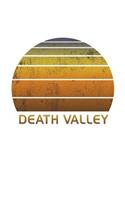 Death Valley: California Dot Grid Notebook Paper For Work, Home Or School. Vintage Dotted Paper Note Pad For Bullet Style Journaling.