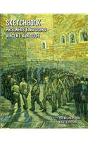Sketchbook - Prisoners Exercising - Vincent van Gogh: 150 Blank Pages - 8.5x11 Inches
