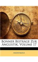 Bonner Beitrage Zur Anglistik, Volume 17