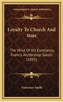 Loyalty to Church and State
