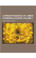 Correspondence of James Fenimore-Cooper Volume 1