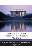 Performance Audit Procedures for Opacity Monitors