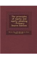 The Principles of Equity and Equity Pleading - Primary Source Edition