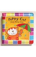 Poppy Cat Bath Books: Poppy Cat Loves Rainy Days