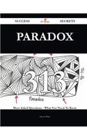 Paradox 313 Success Secrets: 313 Most As...