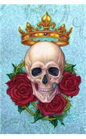 Crown, Skull and Rose journal: Blank journal with cover art by Jane Starr Weils