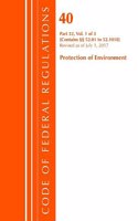 Code of Federal Regulations, Title 40 Protection of the Environment 52.01-52.1018, Revised as of July 1, 2017: (Code of Federal Regulations, Title 40 Protection of the Environment)