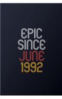 Epic Since June 1992