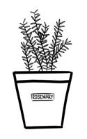Rosemary Notebook: (92 Food Print)