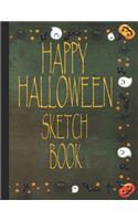 Happy Halloween Sketch Book