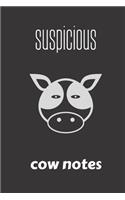 Suspicious Cow Notes