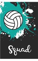 Squad Volleyball Notebook