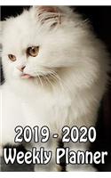 2019 - 2020 Weekly Planner: A 15 Month Planner for Cat Lovers