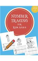 Number Tracing for Kids Ages 8