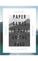 Paper Games to Play on the Road