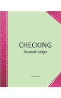 Checking account ledger - Large version