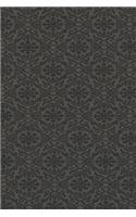 2019 Weekly Planner Pretty Damask Design Dark Colors 134 Pages: (2019 Planners Calendars Organizers Datebooks Appointment Books Agendas)