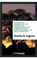 Education in Accordance with Natural Law