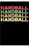 Handball Notebook: Dot Grid Journal, Softcover (6x9 Inches) with 120 Pages