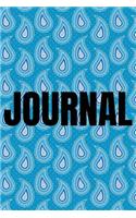 Paisley Background Lined Writing Journal Vol. 18