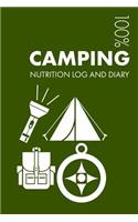 Camping Nutrition Journal: Daily Camping Nutrition Log and Diary for Camper and Instructor