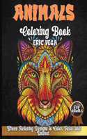 Animals Coloring Book For Adults