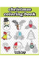 Chrismas Coloring Books: Stress Relieving Coloring Book: 6-7