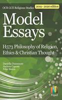 Model Essays for OCR GCE Religious Studies