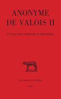 Anonyme de Valois II, l'Italie Sous Odoacre Et Theodoric