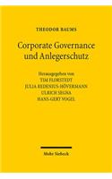 Corporate Governance Und Anlegerschutz