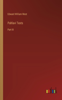 Pahlavi Texts
