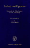 Freiheit Und Eigentum