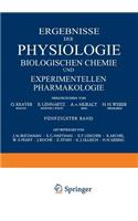 Ergebnisse Der Physiologie Biologischen Chemie Und Experimentellen Pharmakologie