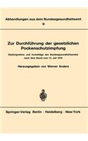 Zur Durchführung Der Gesetzlichen Pockenschutzimpfung