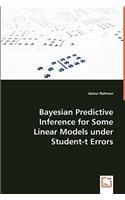 Bayesian Predictive Inference for Some Linear Models under Student-t Errors