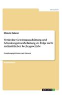 Verdeckte Gewinnausschüttung und Schenkungsteuerbelastung als Folge nicht rechtsüblicher Rechtsgeschäfte