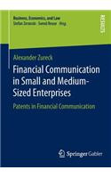 Financial Communication in Small and Medium-Sized Enterprises
