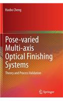 Pose-Varied Multi-Axis Optical Finishing Systems