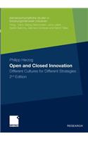 Open and Closed Innovation