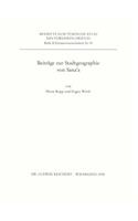 Beitrage Zur Stadtgeographie Von Sana'a