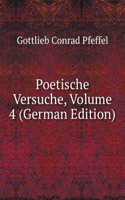 Poetische Versuche, Volume 4 (German Edition)