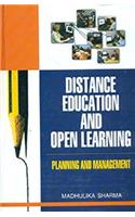 Distance Education and Open Learning Planning and Management