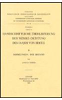 Handschriftliche Überlieferung der Memre-Dichtung des Ja'qob von Serug, II. Sammlungen: Der Bestand: (345 Corpus Scriptorum Christianorum Orientalium)