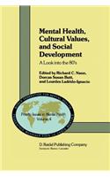 Mental Health, Cultural Values, and Social Development