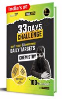 33 Days Challenge CBSE Class 11 Chemistry for 2025 Exams (Includes Sample Papers) by Padhle Akshay